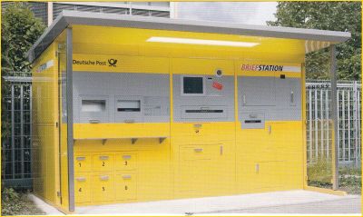 Die Briefstation der zweiten Generation vom Hersteller Telefrank Die Briefstation der zweiten Generation vom Hersteller Telefrank