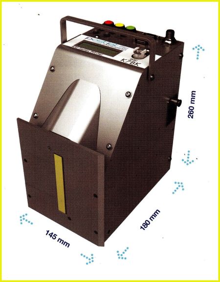 Tintenstrahldruckmodul des Herstellers Jetstamps Systems Ltd. Des neu entwickelten Modells Postjet 470 TS mit doppelter senkrechter Tintenstrahldruckleiste von der Postexpo 2018 in Hamburg Tintenstrahldruckmodul des Herstellers Jetstamps Systems Ltd. Des neu entwickelten Modells Postjet 470 TS mit doppelter senkrechter Tintenstrahldruckleiste von der Postexpo 2018 in Hamburg