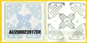 Funketiketten (RFID-Chips) für Kleinversender für die Sendungsverfolgung ins Ausland
