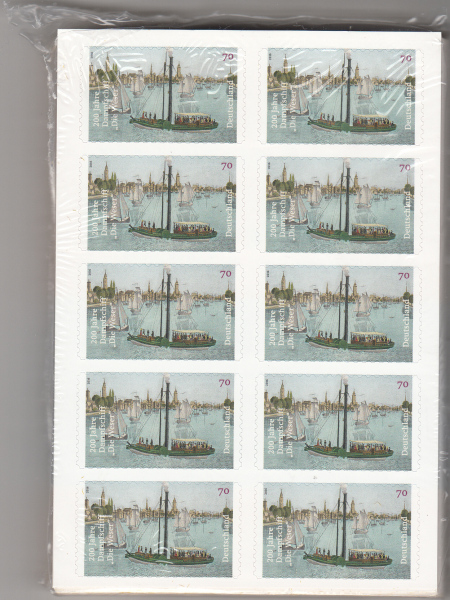 Ein Scan einer gefälschten 50er Packung von der Markenseite mit der Folienverpackung