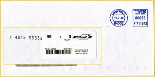 Nicht mehr existierender Konsolidierer K-4045 Nicht mehr existierender Konsolidierer K-4045