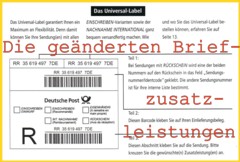 Moderne Postgeschichte