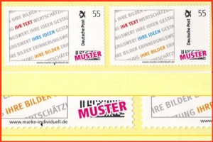 Musterrolle mit anderer Zähnung (Versuchszähnung ? - ist so nie wieder aufgetaucht)