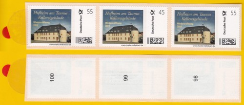 Rollenanfang einer 100er Rolle - Produktname noch mit kompletter URL