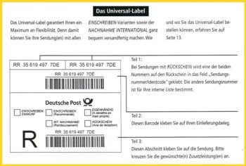 Das neue Universallabel
