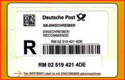 SB-Label als Wertlabel