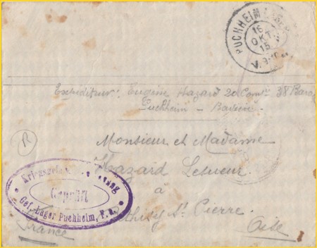 Kriegsgefangenensendung von Puchheim (Lager)