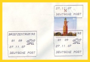 Tintenstrahlentwertung - Variante aus Nürnberg von der GSA der Firma Solistic