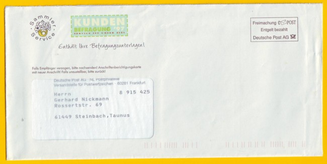 Neue Form der EDV-Freimachung mit ePOST Vermerk
