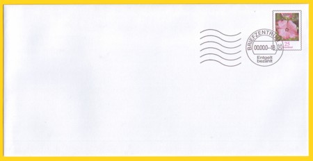 Plusbrief 25 Cent - Flexodruck - Motiv Malve