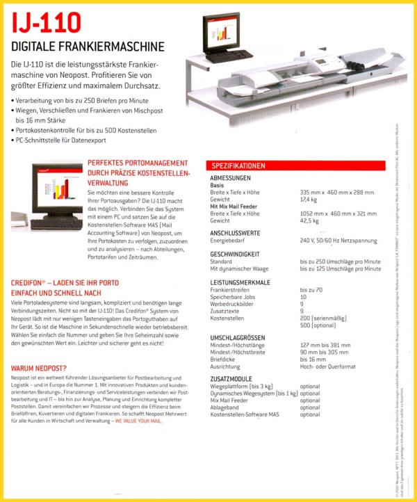 Prospekt IJ-110 - Teil 4 Prospekt IJ-110 - Teil 4