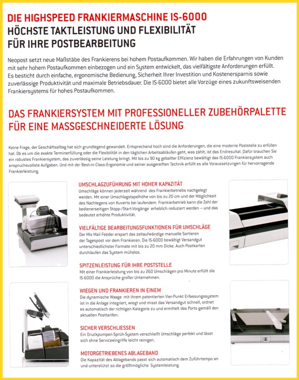 Prospekt IS-6000 - Teil 2 Prospekt IS-6000 - Teil 2