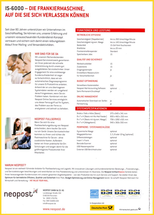 Prospekt IS-6000 - Teil 6 Prospekt IS-6000 - Teil 6