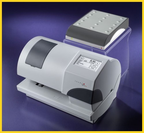 Die Absenderfreistempelmaschine Matrix F2 des Herstellers Frama